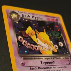 Pokemon Dark Hypno 9/82 Team Rocket Holo Rare Unlimited 60 HP English Card - Image 4