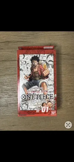 Bandai One Piece Card Game Straw Hat Crew Starter Deck ST-01 English Luffy Usopp - Image 5