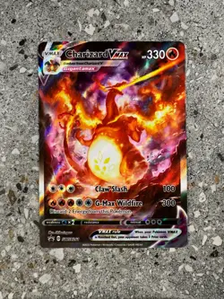 Pokemon TCG Cards Charizard VMAX SWSH261 Alternate Art Black Star Promo NM - Image 1