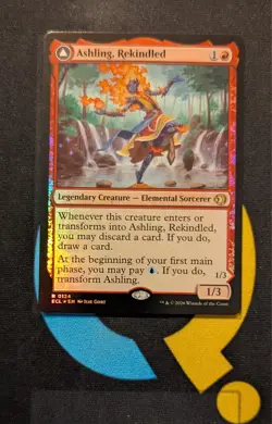 Ashling, Rekindled / Ashling, Rimebound Foil Rare ECL 124 Lorwyn Eclipsed MTG - Image 1