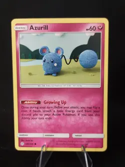 Azurill 146/236 - SM Cosmic Eclipse Pokemon TCG - Near Mint/LP - Image 1