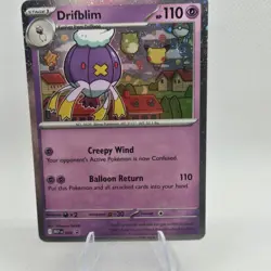 Drifblim 006 - Promo Cosmos Holo - Phantasmal Flames NM Pokemon TCG 2 SWIRLS - Image 1