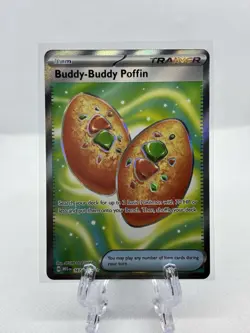 Pokemon - Buddy-Buddy Poffin - H MEGen - Mega Evolution - 167/132 - HOLO - Image 1