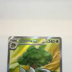 Torterra ex 185/162 - Pokemon SV05: Temporal Forces Full Art Ultra Rare Holo NM - Image 2