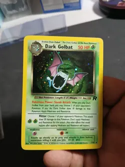 Pokemon TCG Dark Golbat 7/82 Holo Rare Unlimited Team Rocket - LP - Image 4