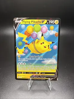 2021 Pokemon Celebrations Flying Pikachu V 006/025 NM - Image 1