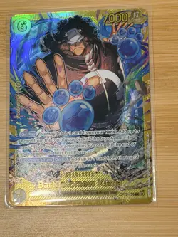 Bartholomew Kuma Secret Rare Foil OP12-119 Legacy Of The Master One Piece TCG - Image 1