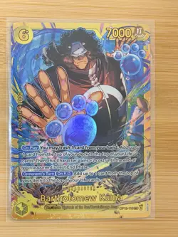 Bartholomew Kuma Secret Rare Foil OP12-119 Legacy Of The Master One Piece TCG - Image 2
