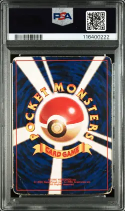 1996 POKEMON BASE SET JAPANESE NO RARITY SYMBOL #6 CHARIZARD-HOLO PSA 1 - Image 2