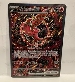 🔥 Oricorio EX 024 Promo Full Art - Pokemon TCG - Holo Textured - Mint🔥 - Image 1