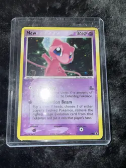 Pokemon Cards 2006 #40 Mew Holo Black Star Promo TCG Legendary NM-LP - Image 1
