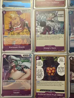 ONE PIECE PRE-ERRATA 48 CARD LOT OP01 ROMANCE DAWN NAMI ZORO SANJI CHOPPER UTA - Image 2