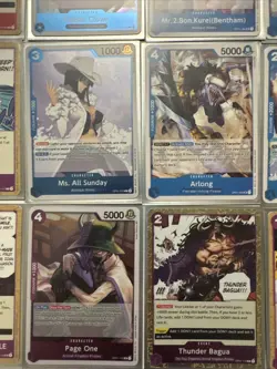 ONE PIECE PRE-ERRATA 48 CARD LOT OP01 ROMANCE DAWN NAMI ZORO SANJI CHOPPER UTA - Image 3