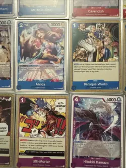 ONE PIECE PRE-ERRATA 48 CARD LOT OP01 ROMANCE DAWN NAMI ZORO SANJI CHOPPER UTA - Image 4