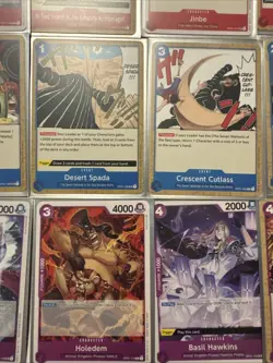 ONE PIECE PRE-ERRATA 48 CARD LOT OP01 ROMANCE DAWN NAMI ZORO SANJI CHOPPER UTA - Image 5