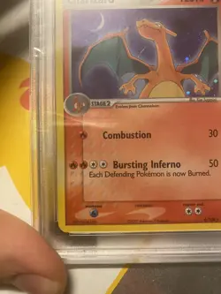 Charizard 6/108 Power Keepers Holo Card PSA 6 - Image 3