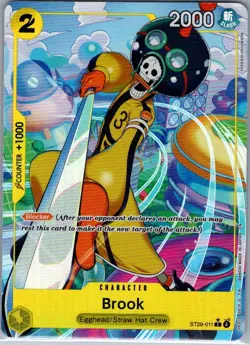 Brook (Alt Art) ST29-011 English Starter Deck 29: Egghead - One Piece Card - NM - Image 1