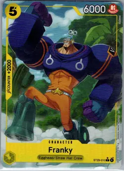 Franky (Alt Art) ST29-010 English Starter Deck Egghead - One Piece Card - NM - Image 1