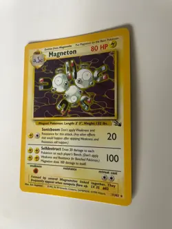 Magneton Holo Rare Pokemon Card FOSSIL SET 11/62 WOTC EXCELLENT-NEAR MINT - Image 2