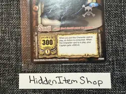 Sanji One Piece Card CCG/TCG Silver Promo 2005 PR010 Quest Begins NEAR MINT - Image 4