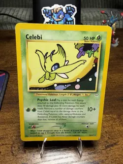 Pokemon TCG Celebi Neo Revelation Card 16/64 Regular Rare - Image 1