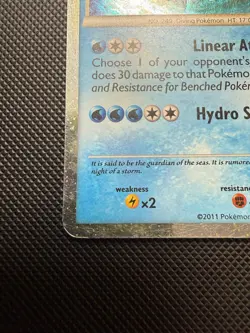 Lugia SL7 Call of Legends Shiny Holo Pokemon Card MP - Image 4