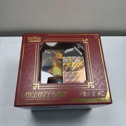 Pokemon TCG Charizard Ex Super Premium Collection Box Sealed New - Image 1