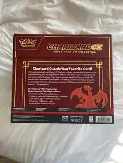 Pokemon TCG Charizard ex Super Premium Collection Box Sealed New - Image 4