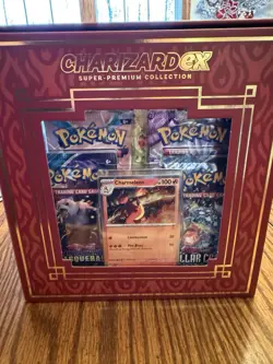 Pokemon TCG Charizard ex Super Premium Collection Box Sealed New - Image 4