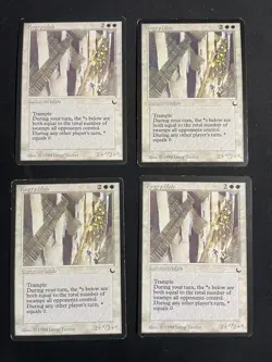 MtG X4 Angry Mob The Dark Magic the Gathering - Image 1
