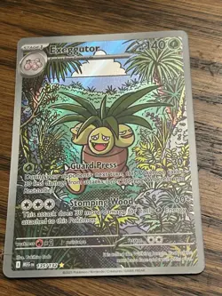 Pokemon Exeggutor 135/132 Mega Evolution Illustration Rare Holo - NM - Image 1