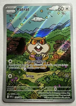 Patrat 152/086 Sv: White Flare Holo NM - Pokemon TCG - Pack Fresh - Image 1
