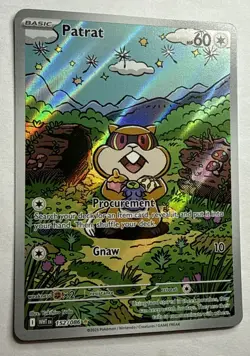 Patrat 152/086 Sv: White Flare Holo NM - Pokemon TCG - Pack Fresh - Image 2