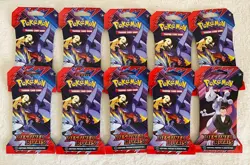 Pokemon TCG Destined Rivals Sleeved Booster Pack X 10 - Image 1