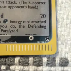 2003 Sableye Holo Rare Sandstorm 10/100 VLP Vintage Pokemon TCG E reader - Image 4