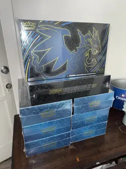 Pokemon Mega Charizard X ex Ultra-Premium Collection Box Sealed-Lot Of 8 - Image 1