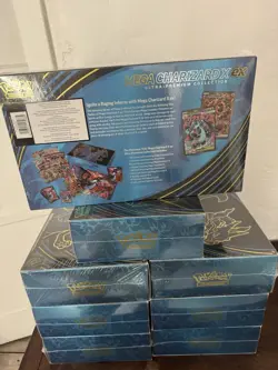 Pokemon Mega Charizard X ex Ultra-Premium Collection Box Sealed-Lot Of 8 - Image 4