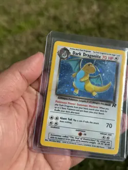 Pokemon TCG Dark Dragonite Team Rocket 5/82 Unlimited Holo Rare 70 HP - Image 3