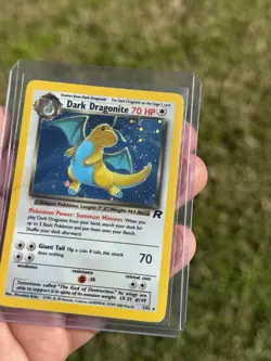 Pokemon TCG Dark Dragonite Team Rocket 5/82 Unlimited Holo Rare 70 HP - Image 4