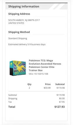 PRESALE X2 Mega Evolution Ascended Heroes Pokemon Center ETB ✅Presale✅ CONFIRMED - Image 2