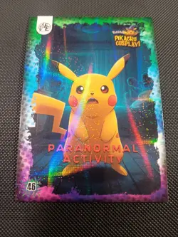 Paranormal Activity #46 - Galaxy Holo - Electric Pikachu Cosplay - Pokemon - Image 1