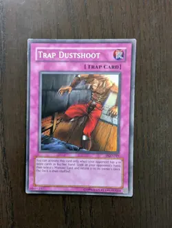 Yu-Gi-Oh Trap Dustshoot PGD-049 Pharaonic Guardian Super Rare - Image 1