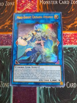 Yu-Gi-Oh! Mekk-Knight Crusadia Avramax MP20-EN071 Ultra Rare 1st Edition NM - Image 1