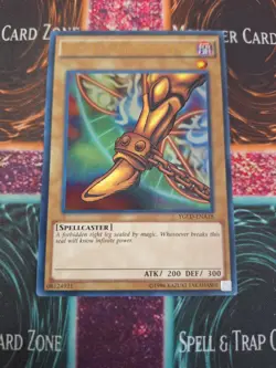 Yu-Gi-Oh! Right Leg of the Forbidden One YGLD-ENA18 Ultra Rare Unlimited NM - Image 1