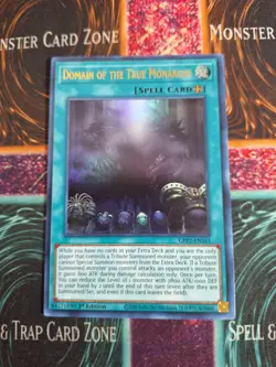 Yu-Gi-Oh! Domain of the True Monarchs GFP2-EN161 Ultra Rare 1st Edition NM - Image 1