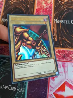 Yugioh Left Arm of the Forbidden One YGLD-ENA21 Ultra Rare Unlimited Near Mint - Image 2