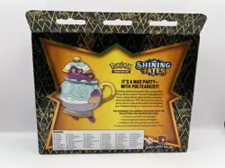 Pokemon TCG - Shining Fates Polteageist Mad Party Pin Collection Sealed in Box - Image 2