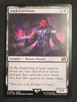 MTG Mythic Regular Dark Confidant 0094 (FIN) Final Fantasy - Image 1