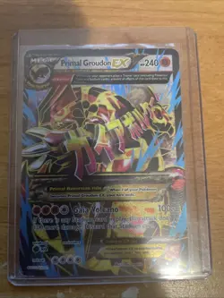 Primal Groudon EX (Omega - 151 Full Art) 151/160 XY - Primal Clash Holo HP/DMG - Image 1