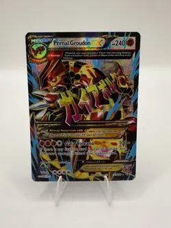 Primal Groudon EX (Full Art) Ultra Rare XY - Primal Clash 151/160 MP Pokemon TCG - Image 1